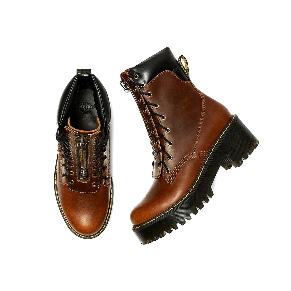 COPY - Dr Martens Karmilla Butterscotch Orleans Lugged Platform Boot